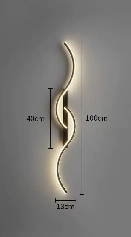 LumiLuxe – Stijlvolle LED Wandlamp voor een Modern Interieur