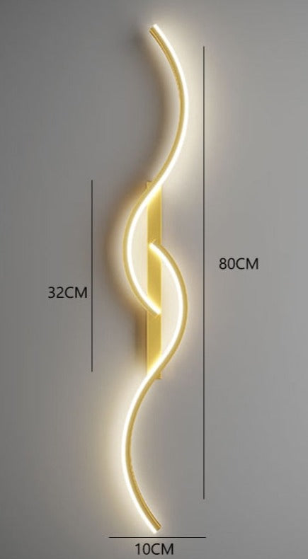 LumiLuxe – Stijlvolle LED Wandlamp voor een Modern Interieur