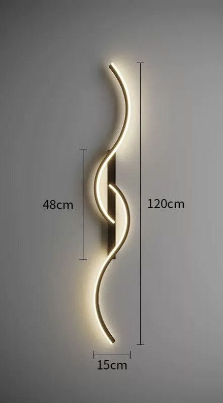 LumiLuxe – Stijlvolle LED Wandlamp voor een Modern Interieur