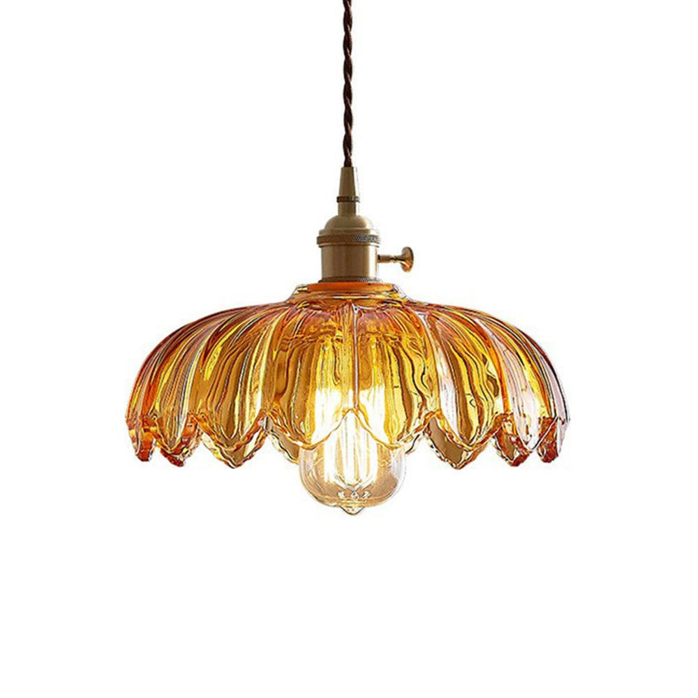 CrystalBloom - Glazen bloemen hanglamp