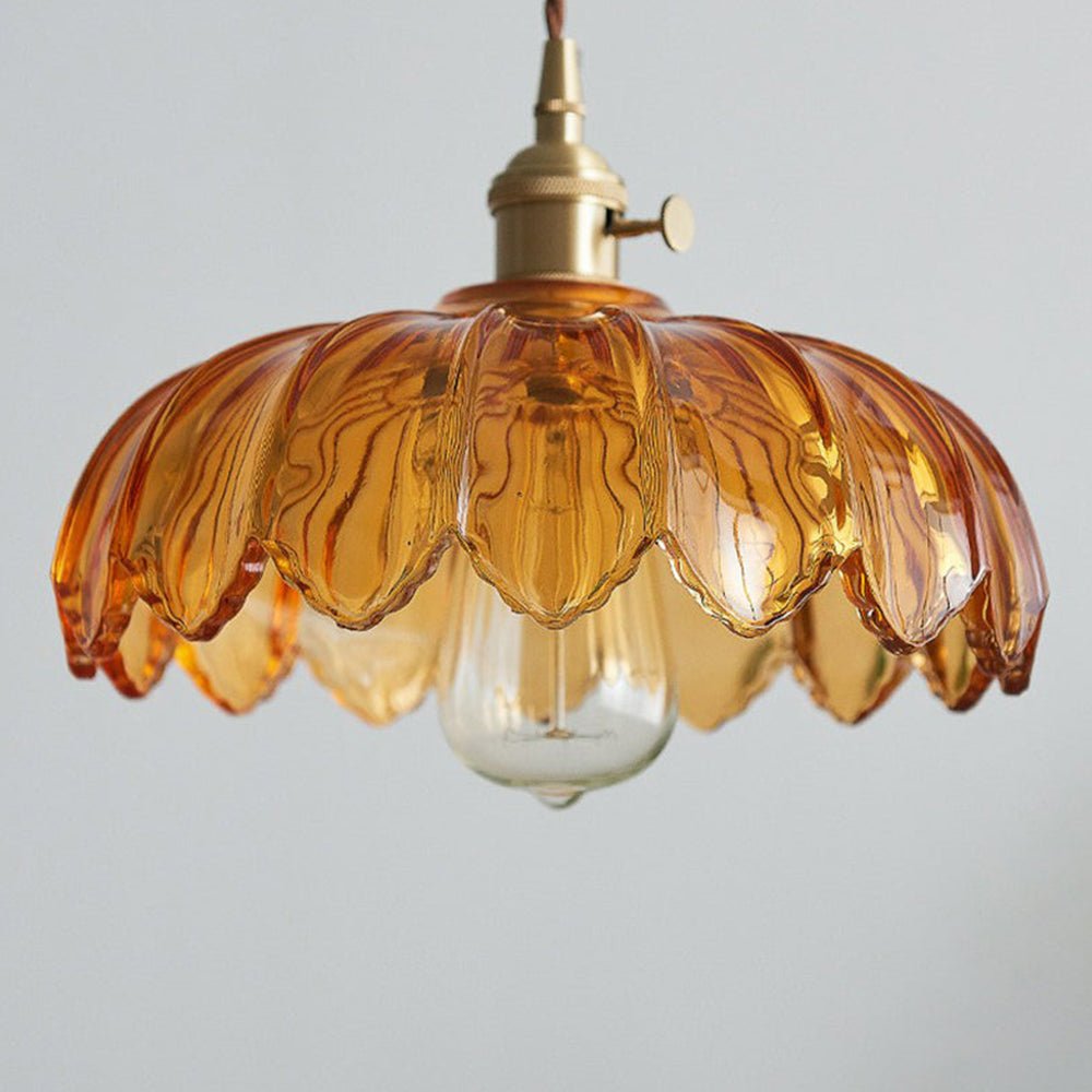CrystalBloom - Glazen bloemen hanglamp