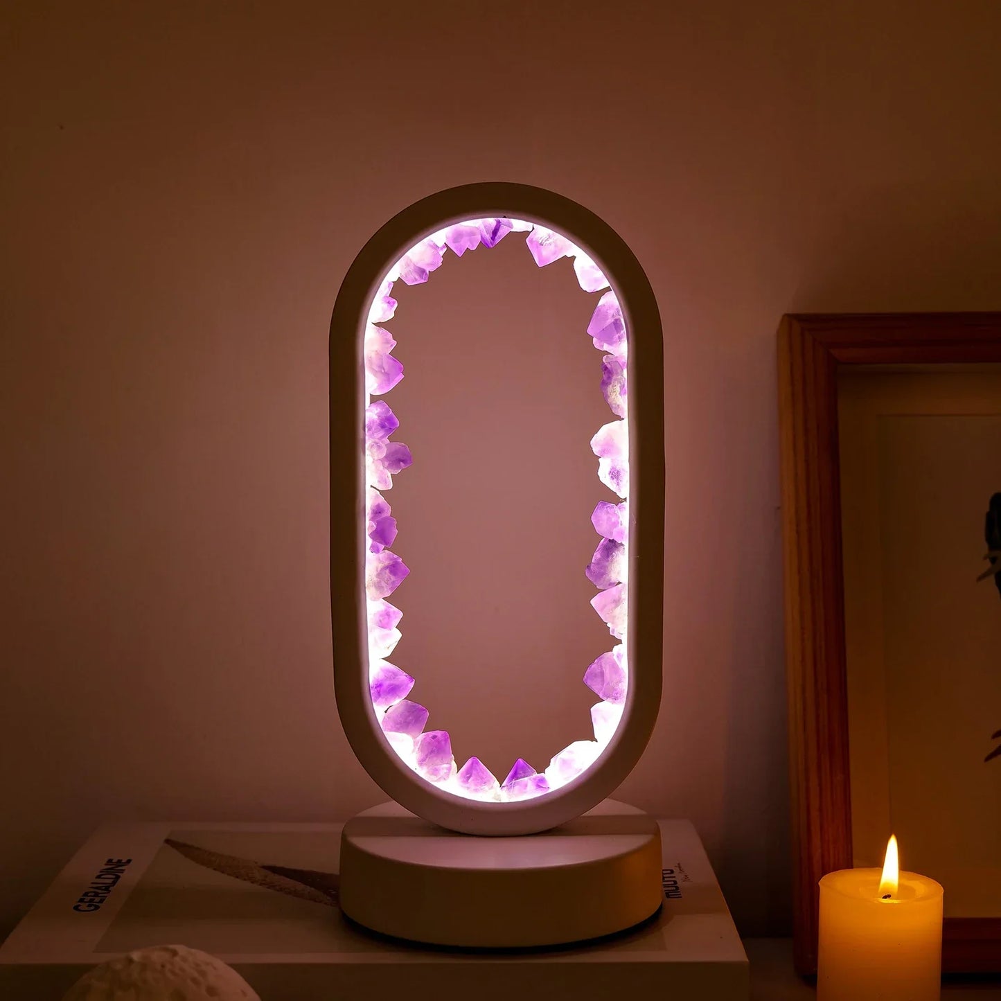 ZenGlow Amethist Lamp