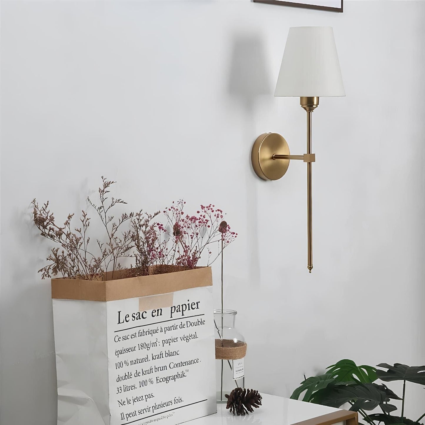 LumiKlassiek vintage wandlamp