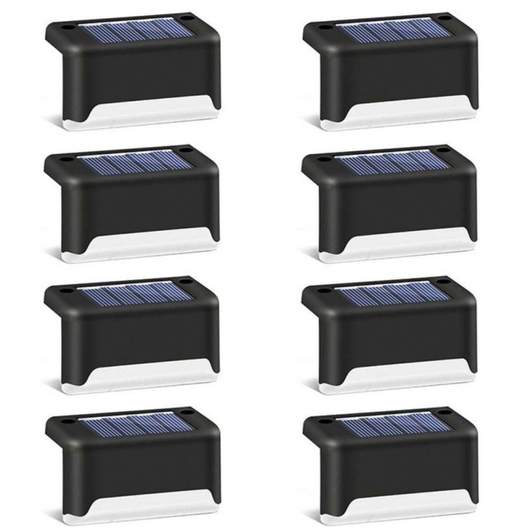 LED Solar tuinlampen | Draadloos en zelfklevend (5+5)