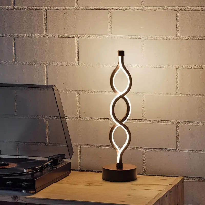 TwistLume - Elegante spiraal tafellamp
