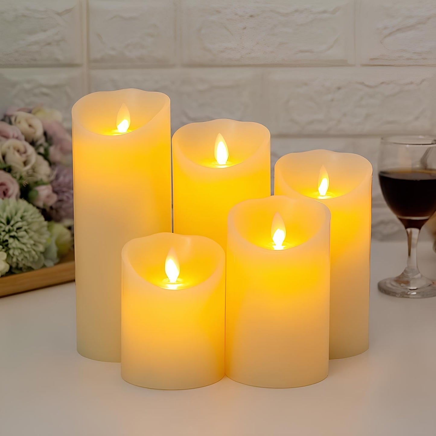 GlowLume LED Kaarsen - Vlamloze kaarsen