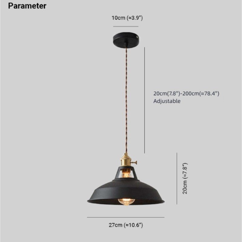 LumiÉlan – Moderne Hanglamp met Stijlvolle Lampenkap