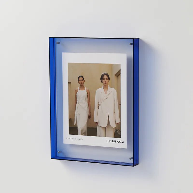 LumiFrame - Decoratief fotolijstje van levendig gekleurd transparant acryl