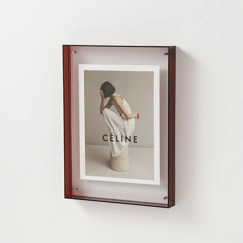 LumiFrame - Decoratief fotolijstje van levendig gekleurd transparant acryl