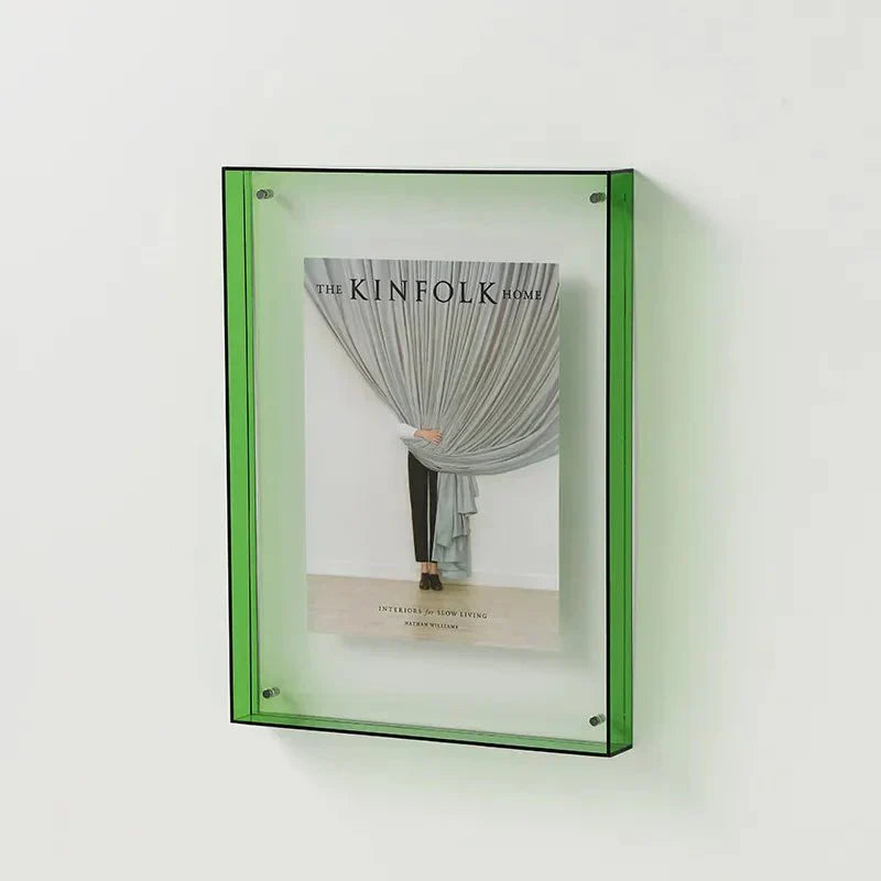 LumiFrame - Decoratief fotolijstje van levendig gekleurd transparant acryl