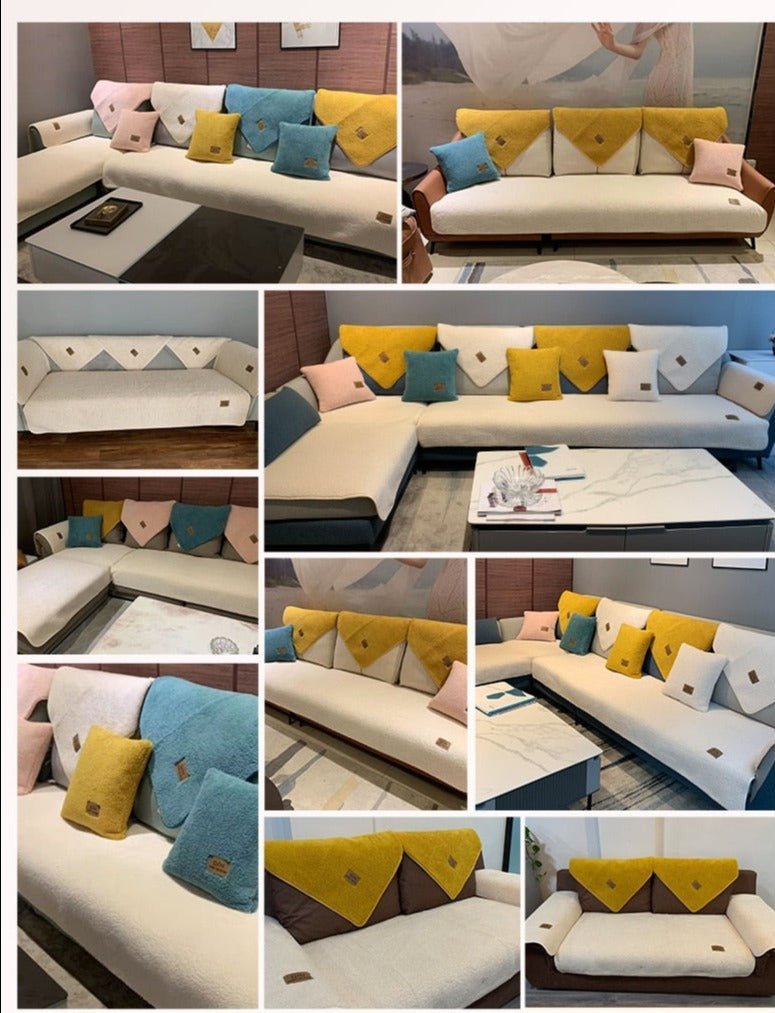 SofaStyle – Zachte antislip bankhoes