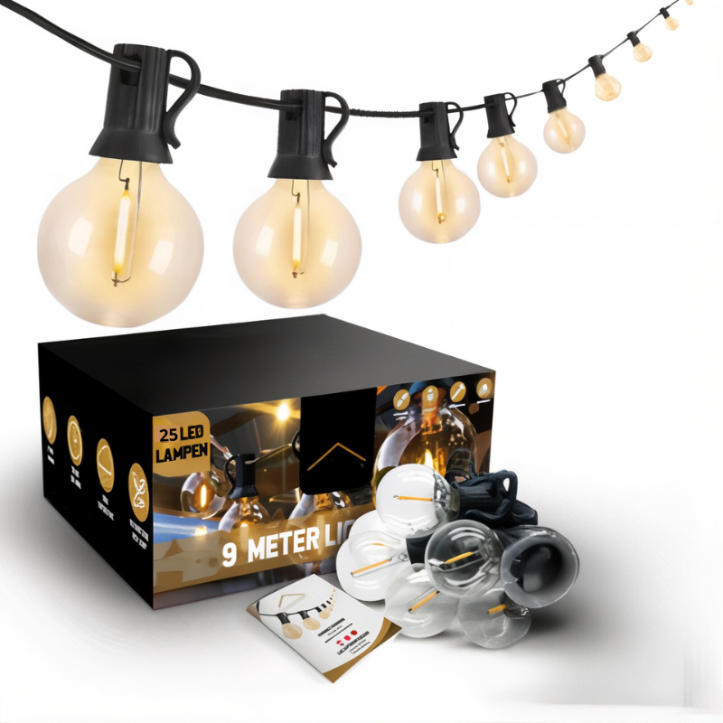 LunaLicht - Weerbestendige Solar LED-Lichtslinger