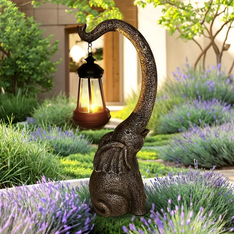 EleGlow – Zonne-Energie Olifantenlamp