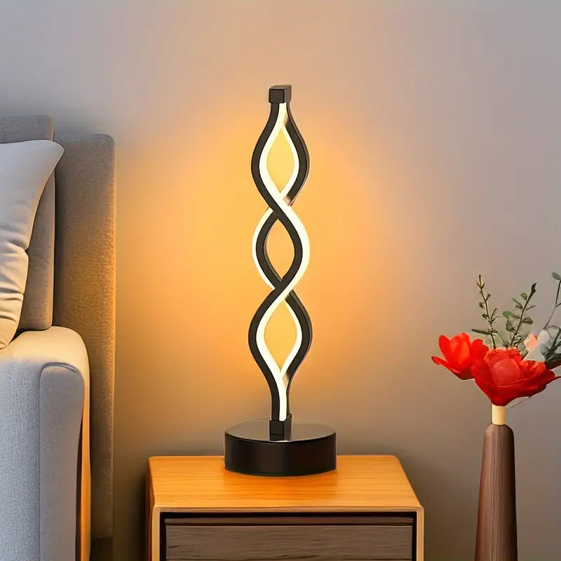 TwistLume - Elegante spiraal tafellamp