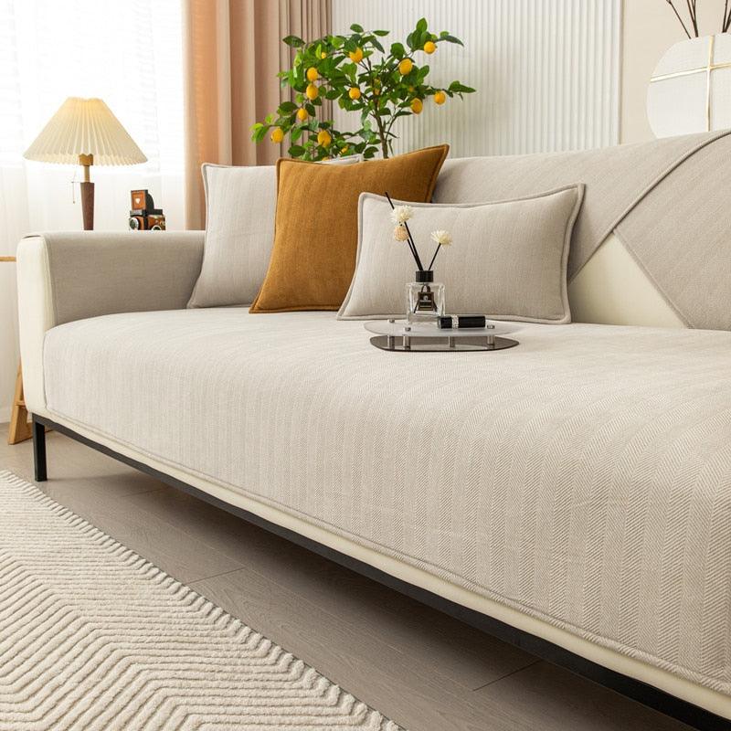 CouchGuard – Stijlvolle Antislip Fleecehoes voor je Bank
