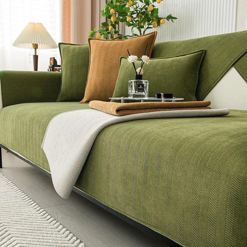 CouchGuard – Stijlvolle Antislip Fleecehoes voor je Bank