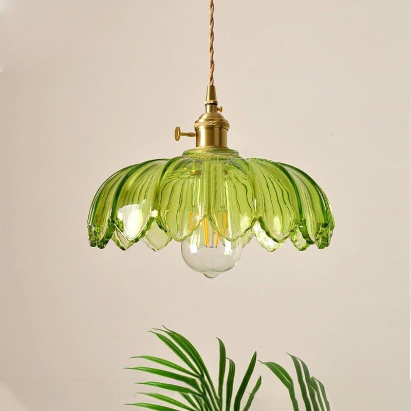 CrystalBloom - Glazen bloemen hanglamp