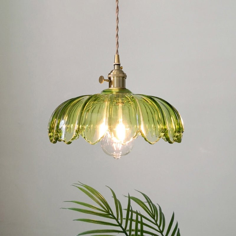 CrystalBloom - Glazen bloemen hanglamp