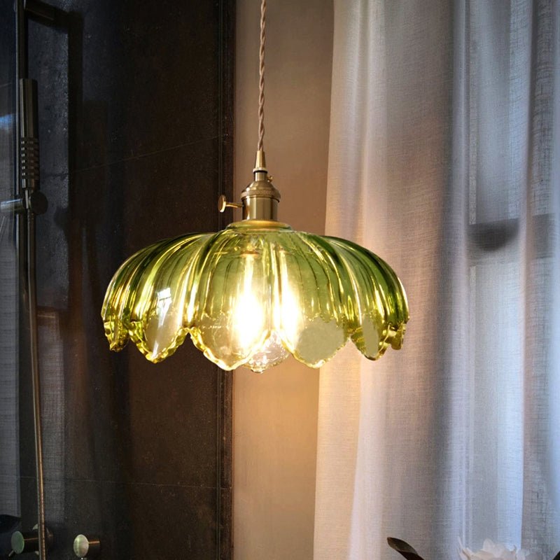 CrystalBloom - Glazen bloemen hanglamp