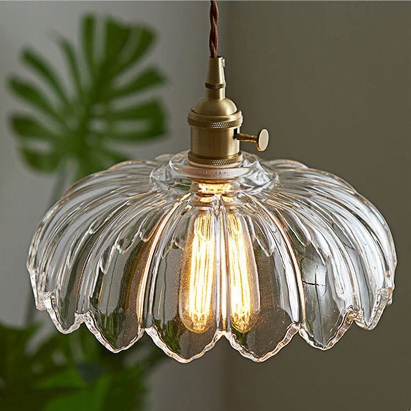 CrystalBloom - Glazen bloemen hanglamp