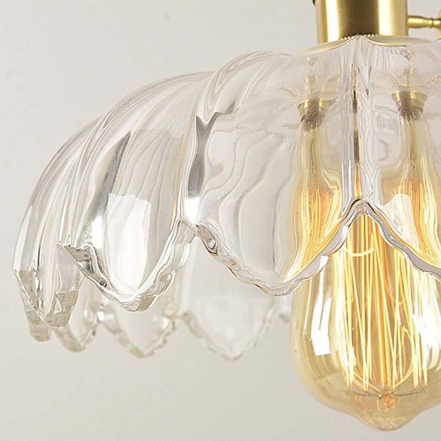 CrystalBloom - Glazen bloemen hanglamp