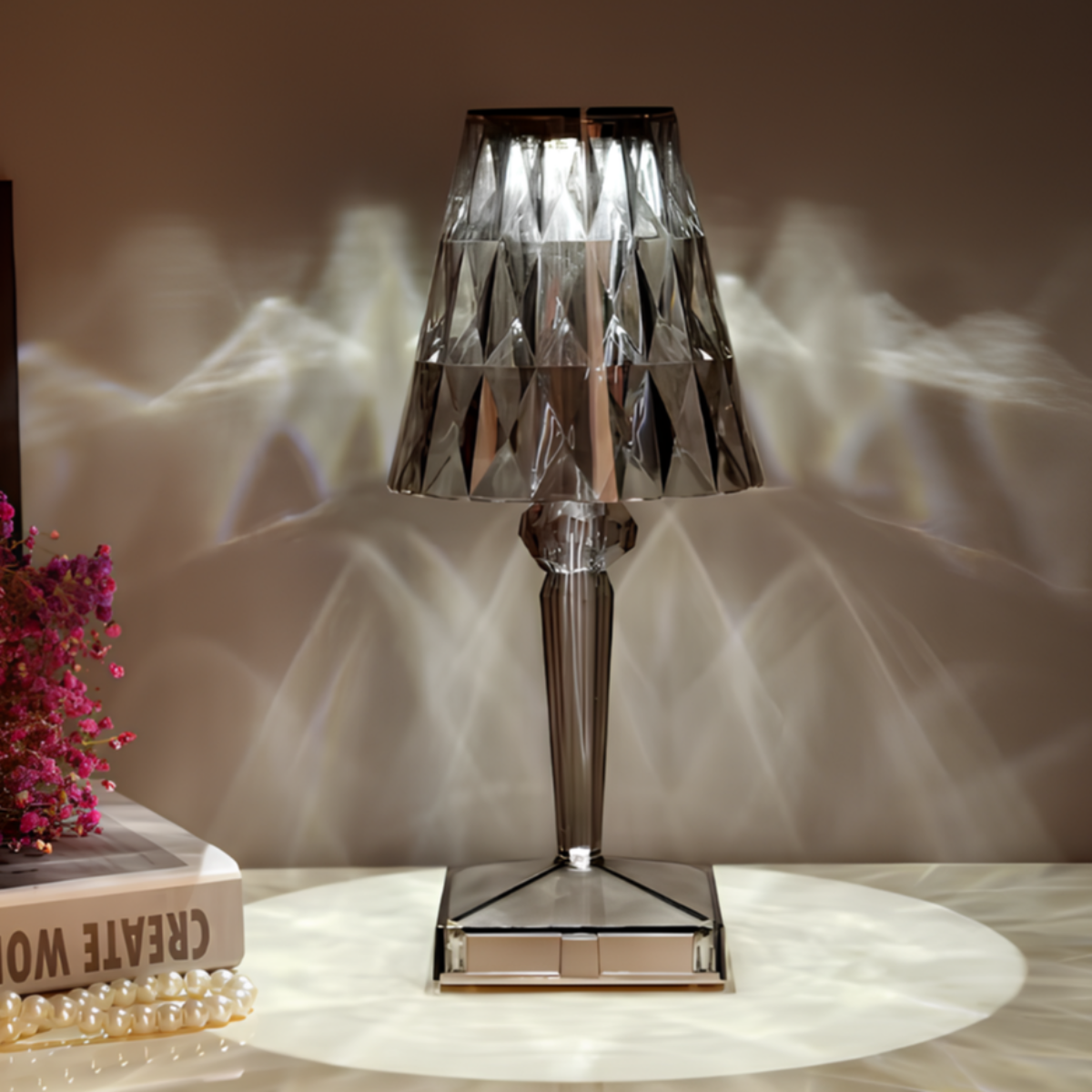 Sprankelende Kristal Lamp
