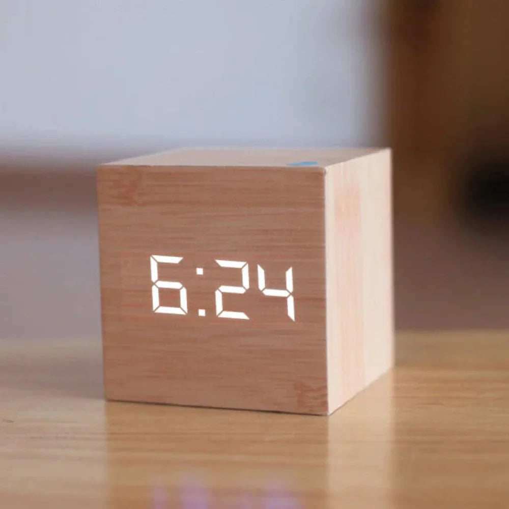 TimeCube – Compacte LED Wekker in kubusvorm