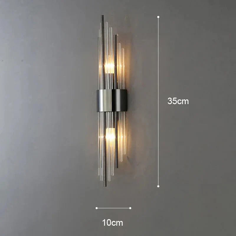 Lumière Éclat – Luxe Kristallen Wandlamp