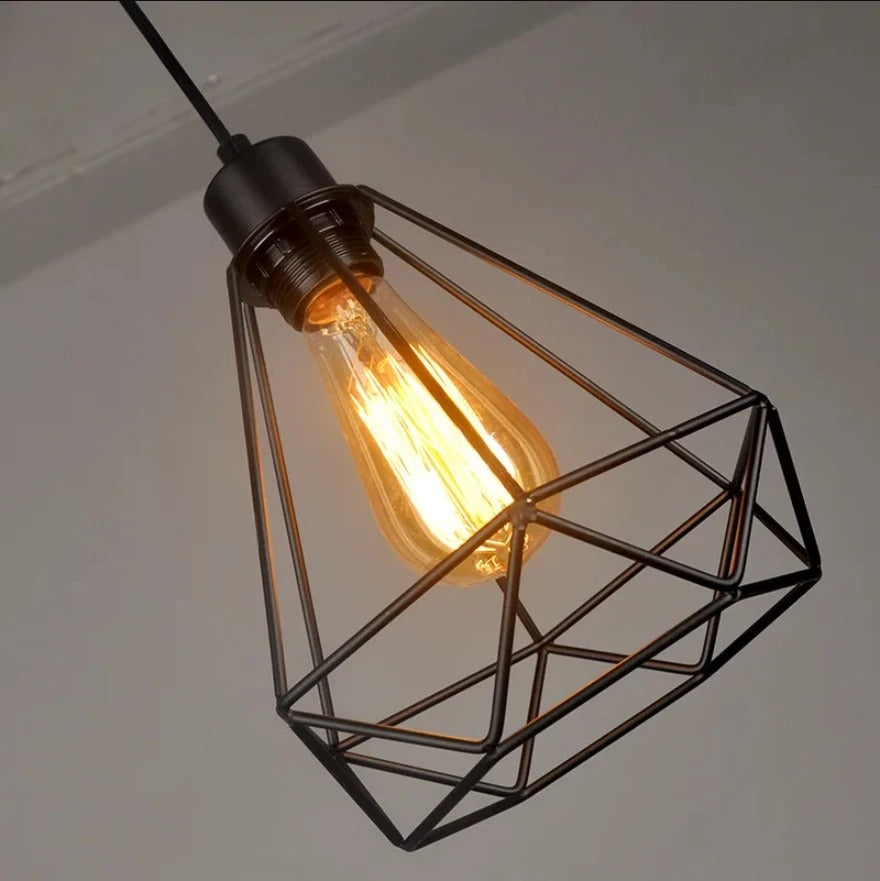 Industrieel Design Hanglamp – Stijlvolle Geometrische Verlichting