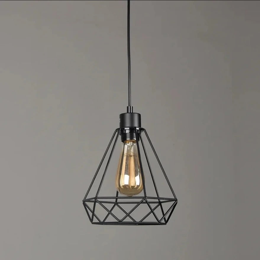 Industrieel Design Hanglamp – Stijlvolle Geometrische Verlichting