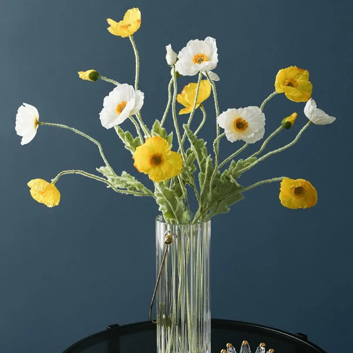 Zomerbloei Klaproosboeket – Sierbloemen met Zijdezachte Glans