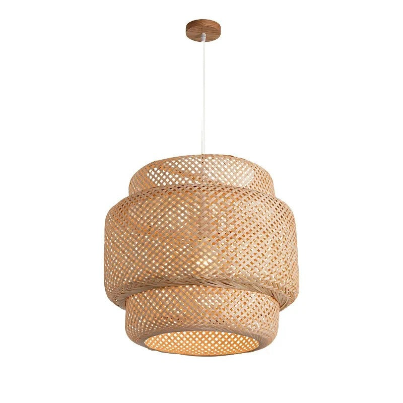 Handgeweven Bamboe Hanglamp