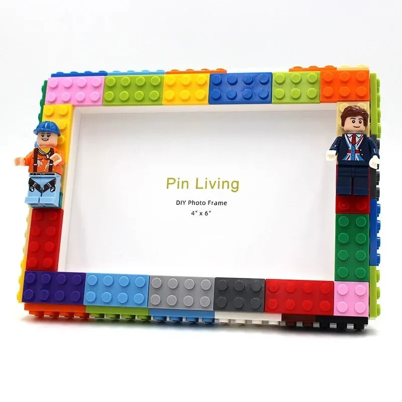 BuildFrame – Creatieve Bouwstenen Fotolijst voor Kinderen & Gezinnen