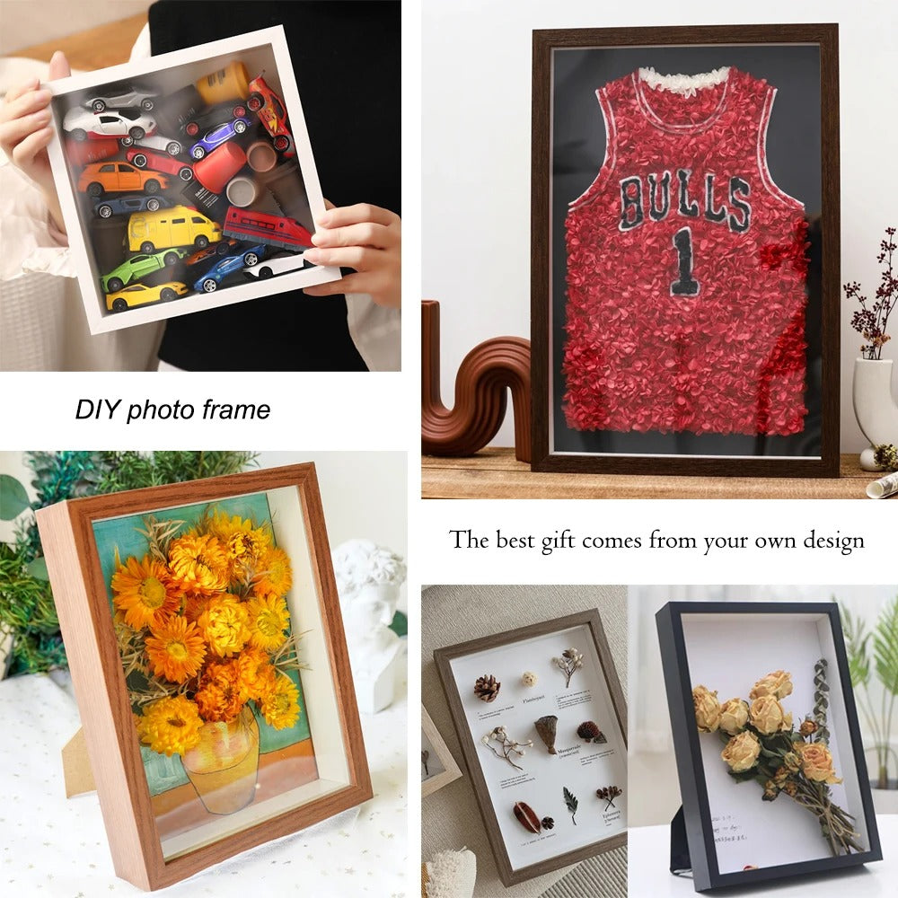 DepthFrame – Houten Schaduwbox Fotolijst met 3 cm Diepte