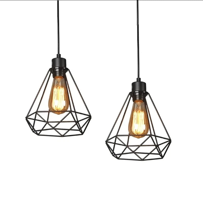 Industrieel Design Hanglamp – Stijlvolle Geometrische Verlichting