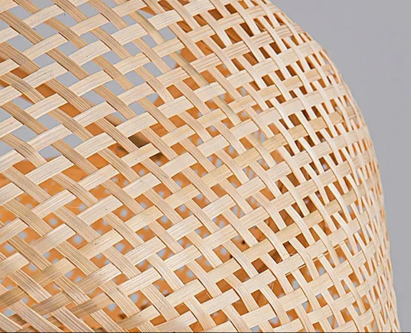 Handgeweven Bamboe Hanglamp
