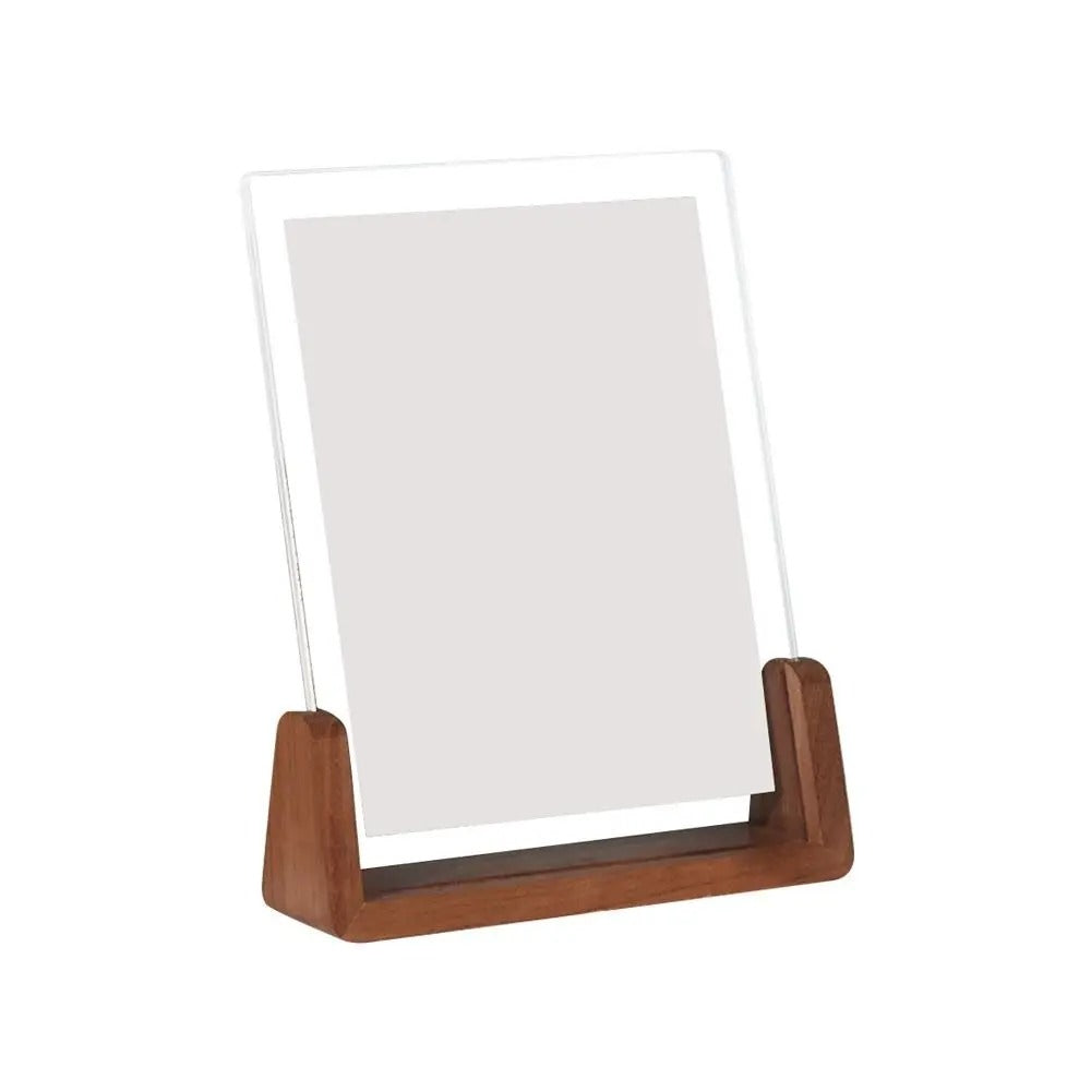 ClairFrame – Moderne Acryl Fotolijst met Houten Standaard