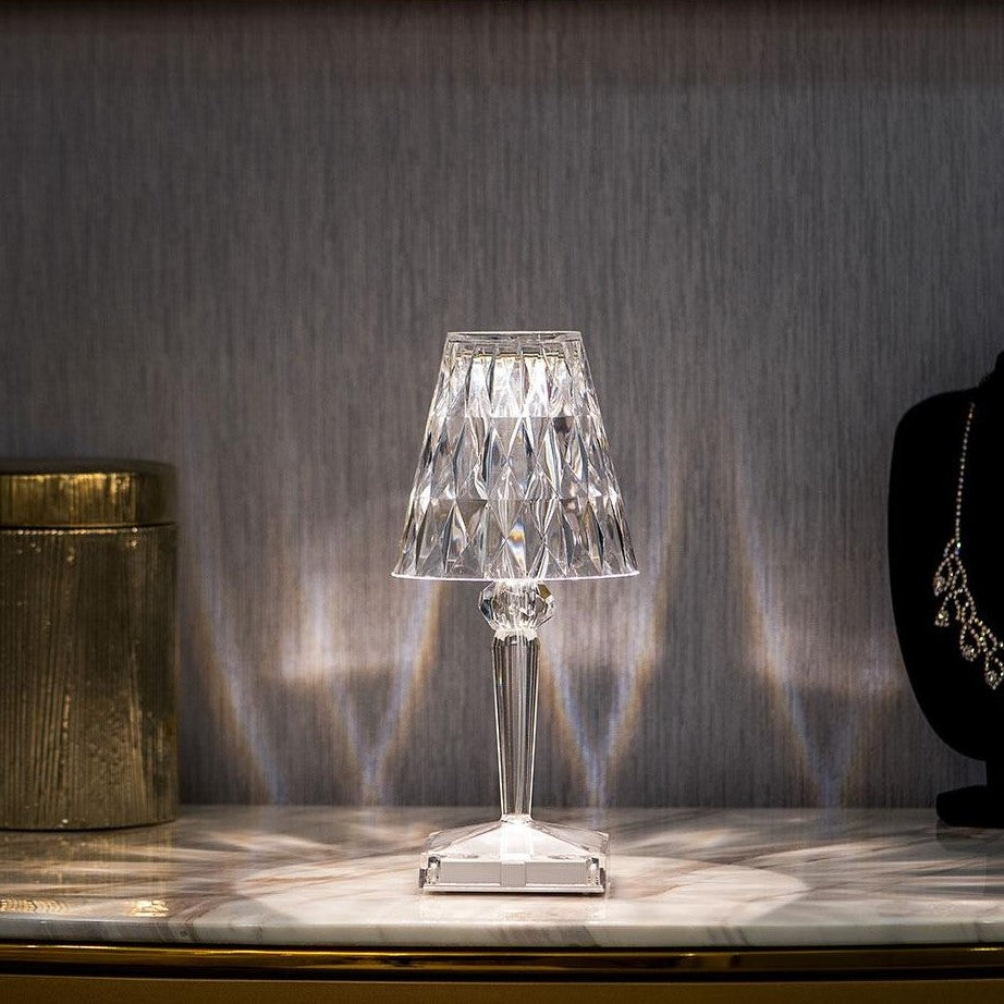 Sprankelende Kristal Lamp