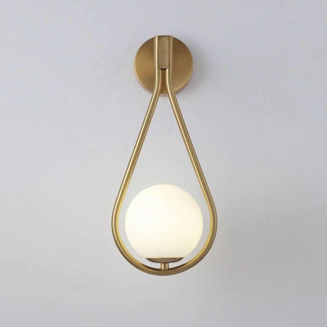 Druppelvormige Design Wandlamp
