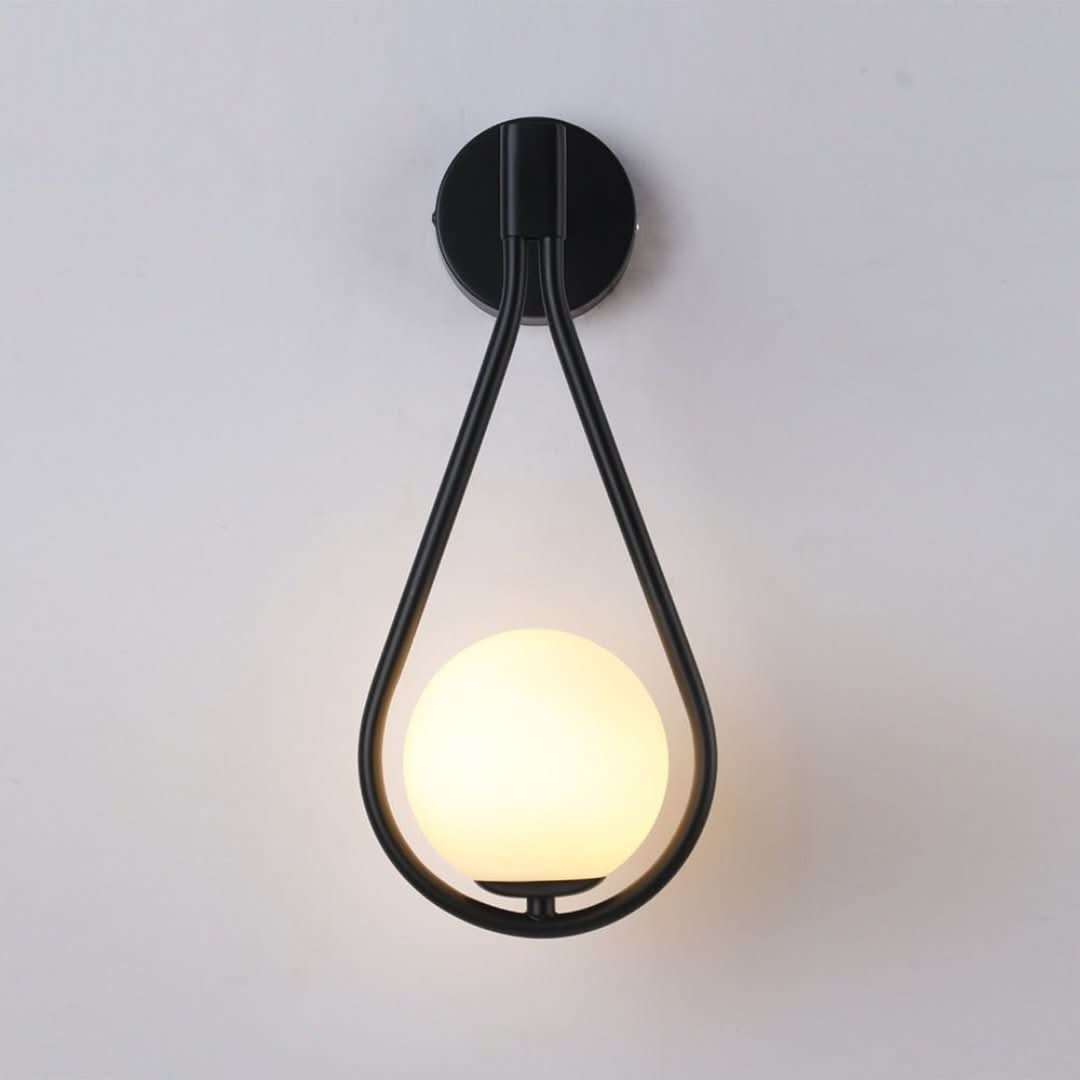 Druppelvormige Design Wandlamp