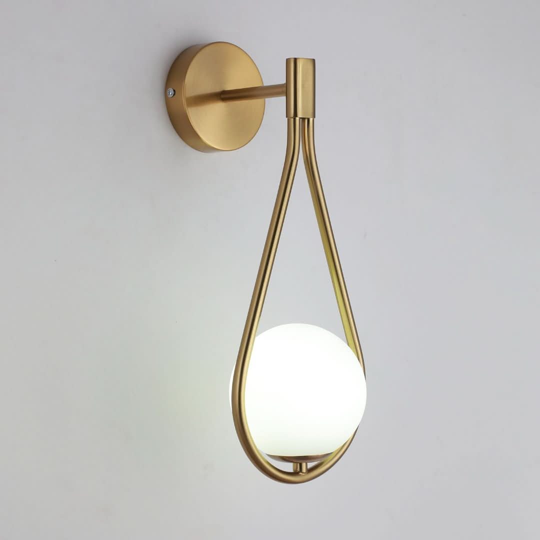 Druppelvormige Design Wandlamp