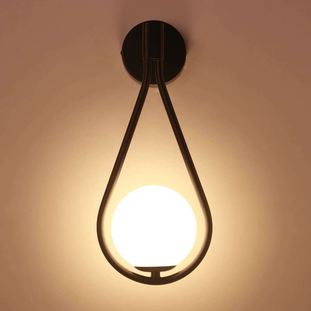 Druppelvormige Design Wandlamp