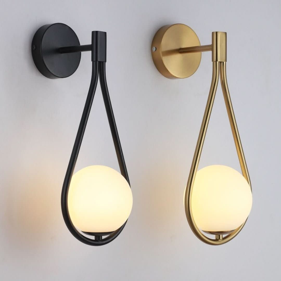 Druppelvormige Design Wandlamp