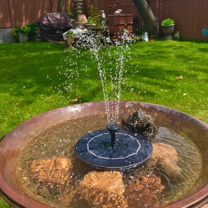 Zonnebron Tuinfontein – Zonne-energie Waterdecoratie voor Buiten
