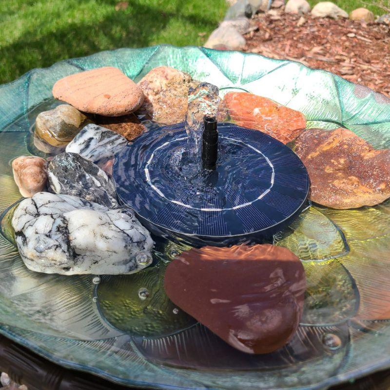 Zonnebron Tuinfontein – Zonne-energie Waterdecoratie voor Buiten