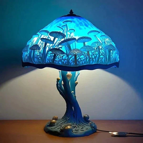 FairyGlow – Magische glas in lood tafellamp