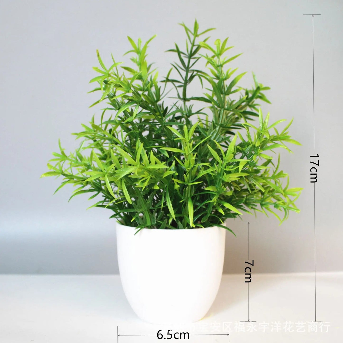 Kunst potplant – met realistisch effect