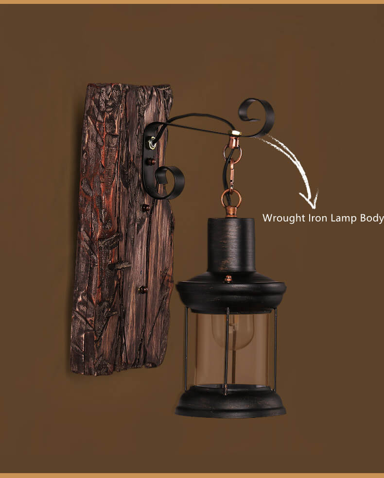 Lumea Wandlamp – Tijdloze verlichting met glas en hout