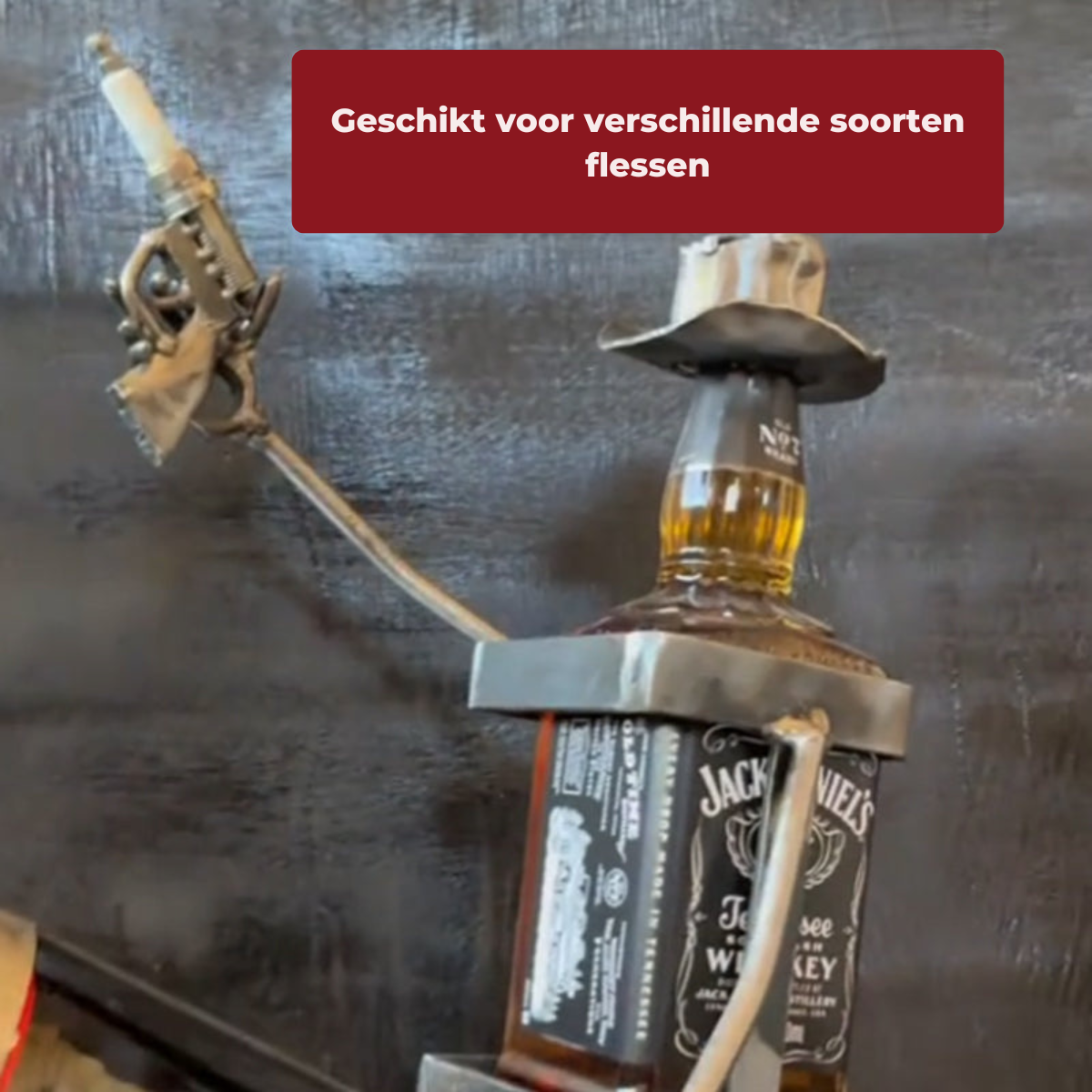 SkullGrip – Fleshouder met Karakter