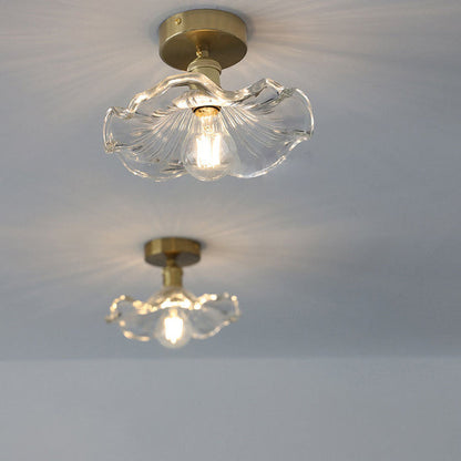 HibiscusGlow Glazen Plafondlamp